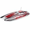 Pro Boat Blackjack 42" 8S Brushless Catamaran RTR: White/Red - SCRATCH & DENT for Electric Boats