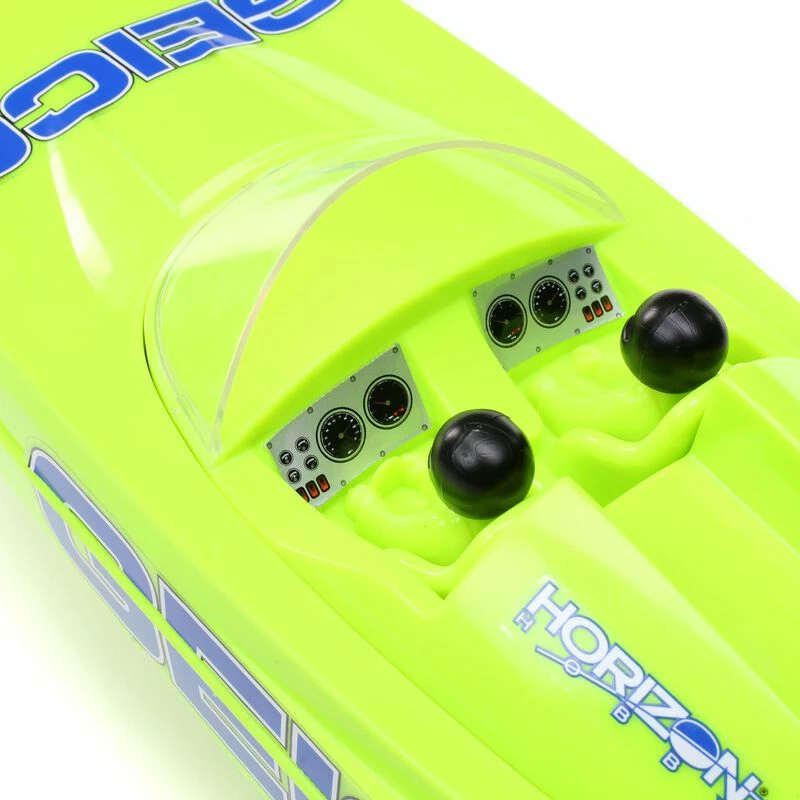 Pro Boat Miss GEICO 17" Power Boat Racer Self-Righting Deep-V RTR for Electric Boats 4 Pro Boat Miss GEICO 17" Power Boat Racer Self-Righting Deep-V RTR for Electric Boats - Image 4