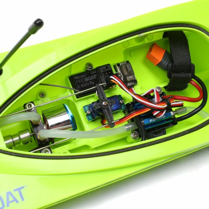 Pro Boat Miss GEICO 17" Power Boat Racer Self-Righting Deep-V RTR for Electric Boats 5 Pro Boat Miss GEICO 17" Power Boat Racer Self-Righting Deep-V RTR for Electric Boats - Image 5