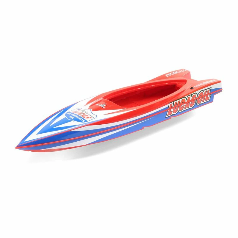 Pro Boat Hull, Lucas Oil: 17-inch Power Boat Racer for Parts 1 Pro Boat Hull, Lucas Oil: 17-inch Power Boat Racer for Parts