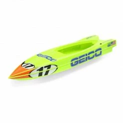 Pro Boat Hull: Miss Geico 17-inch Power Boat Racer for Parts